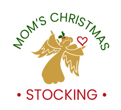 Mom's Christmas Stocking logo header